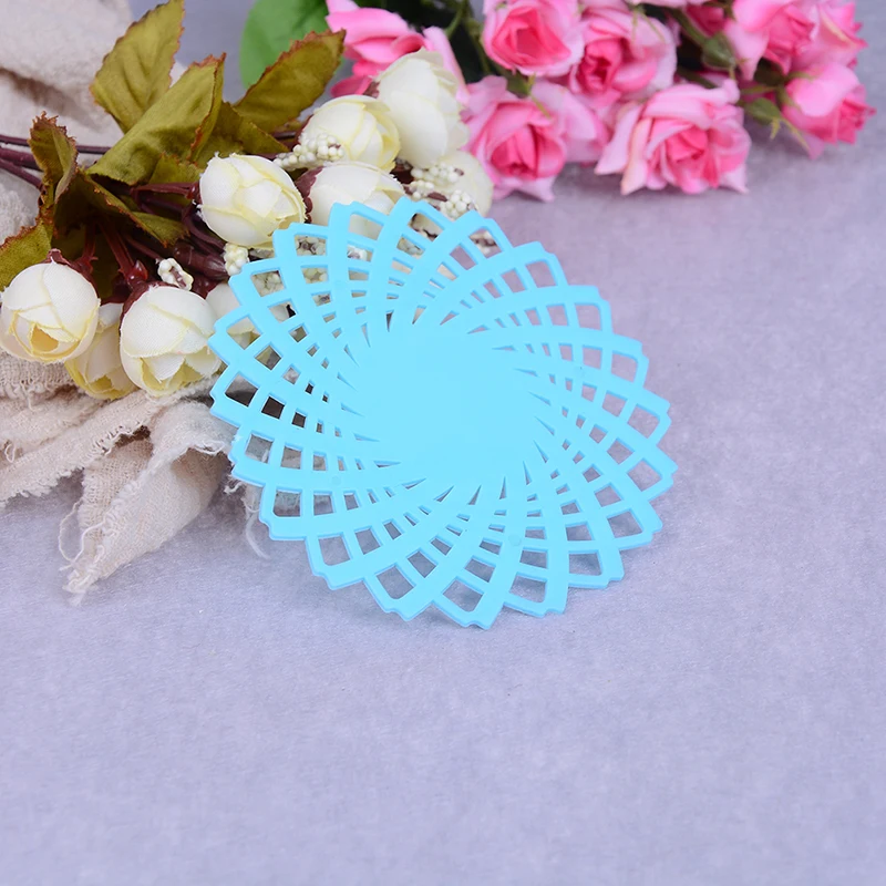 Silicone Tray Lace Flower Hollow Doilies Silicone Coaster Coffee Table Cup Mats Pad Placemat Kitchen Cooking Tools Accessories