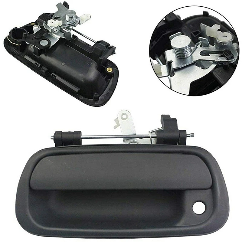 Черная ручка задней двери багажника для 2000-06 Toyota T-Undra пикапа 69090-0C030