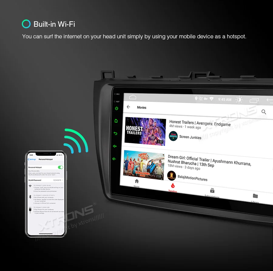 " Android 10,0 Q OS автомобильный мультимедийный gps радио для Mazda 6 2008-2012 и Mazda 6 Ultra 2008-2012 с полной поддержкой выхода RCA