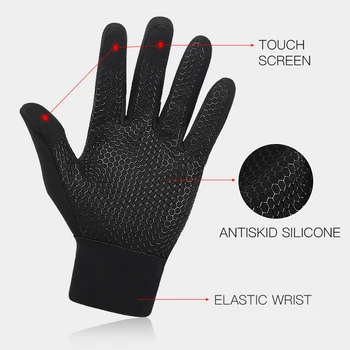 Winter Cycling Gloves With Wrist Support Touch Screen Gloves Outdoor Sports 3