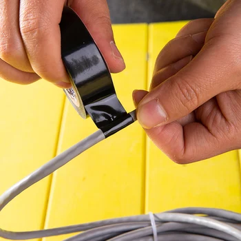 

10pcs PVC Multipurpose Electrical Tape Insulation Waterproof Easy to Disassemble Tape QJS Shop