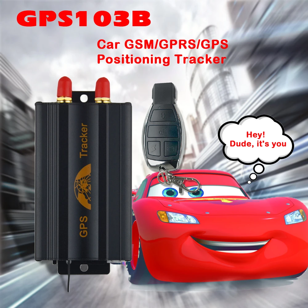 GPS103B Realtime Tracking Device For Car TK103B Original Coban Vehicle GSM GPS Locator Motorcycle Traker With Remote Control | Автомобили