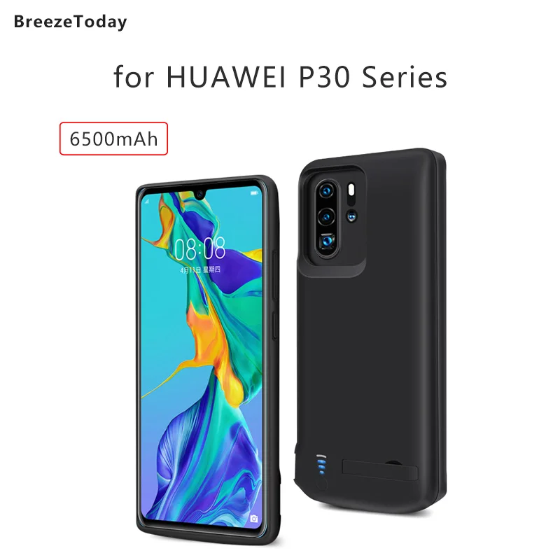 Чехол для зарядки зарядное устройство чехол батареи 5000 мАч HUAWEI P30 Pro внешний