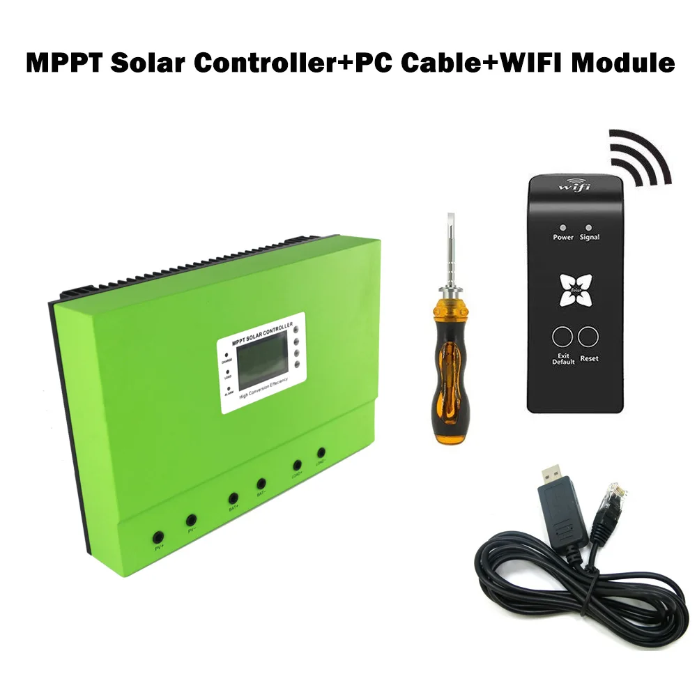 Мастер MPPT 100A 80A Солнечный Контроллер заряда 12V 24V 36V 48VDC авто. Максимальная Пн вход 150 в регулятор заряда контроллера