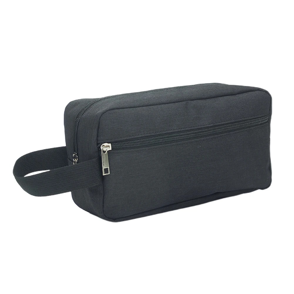 

Hanging Cosmetic Bag Soft Wear Resistant Multifunction Travel Large Capacity Students Makeup Organizer Dustproof Storage Pouch