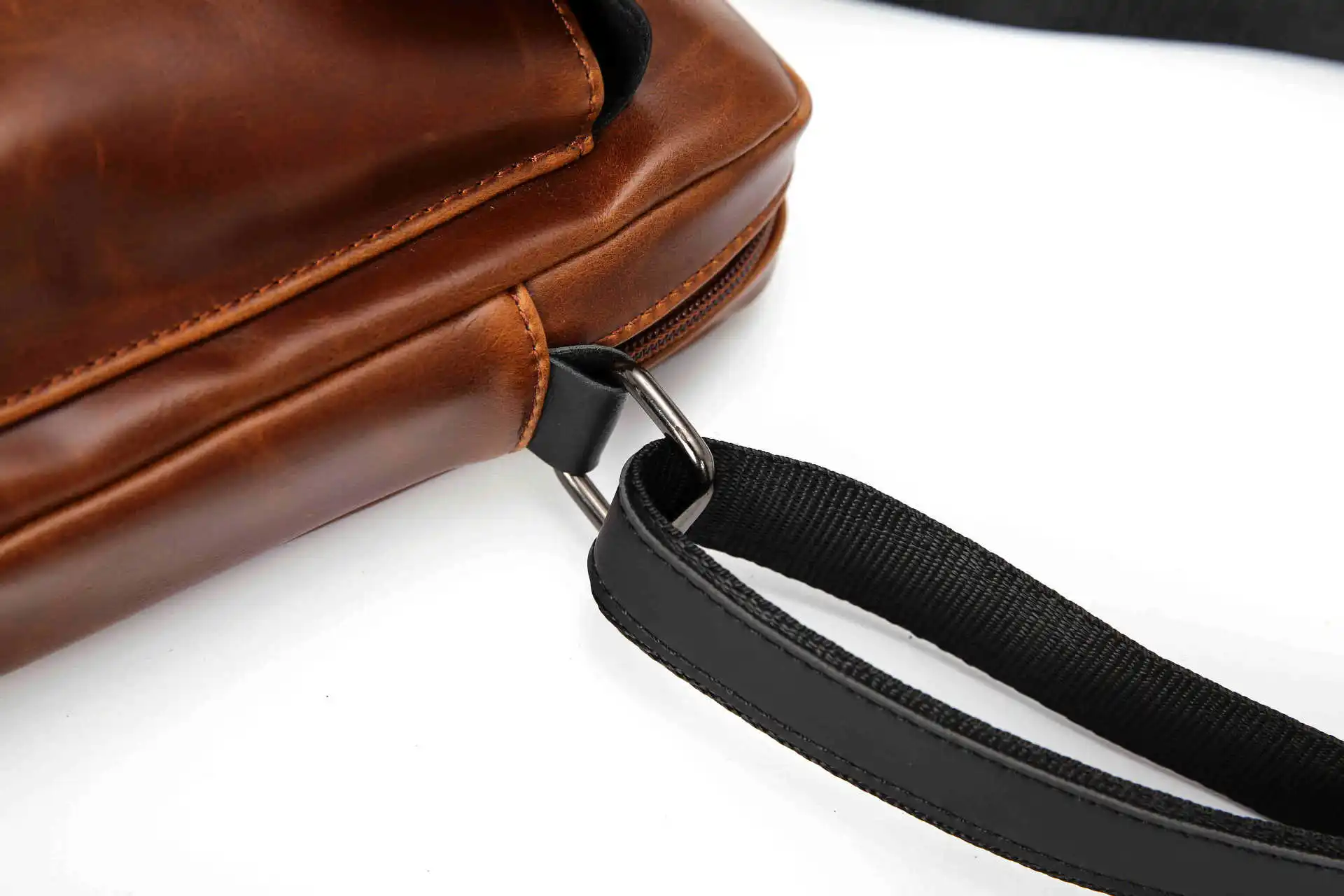 Retro men's bag, single shoulder bag, man's oblique satchel bag, man's bag