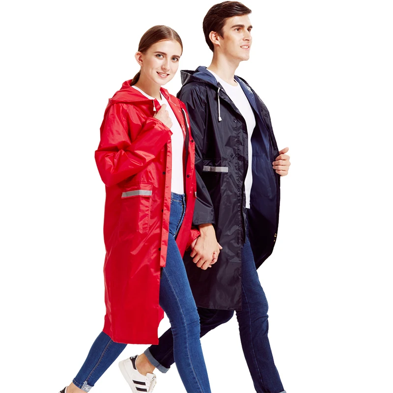 

Hiking Travel Bicycle Motorcycle Thick Raincoat Men Outdoor Rain Coat Waterproof Adults Womens Rain Coats Waterproof with Hood