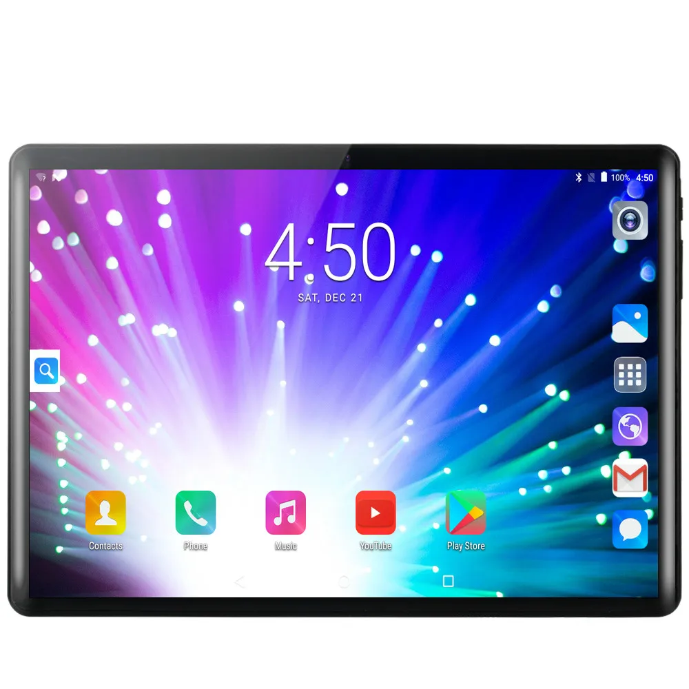 Nuevo 10 pulgadas 4G llamada de teléfono tabletas Android 9,0 10 Core 8G + 128G de la tableta de la Pc 3G 4G LTE tarjeta SIM Dual GPS de Google WiFi Bluetooth tab