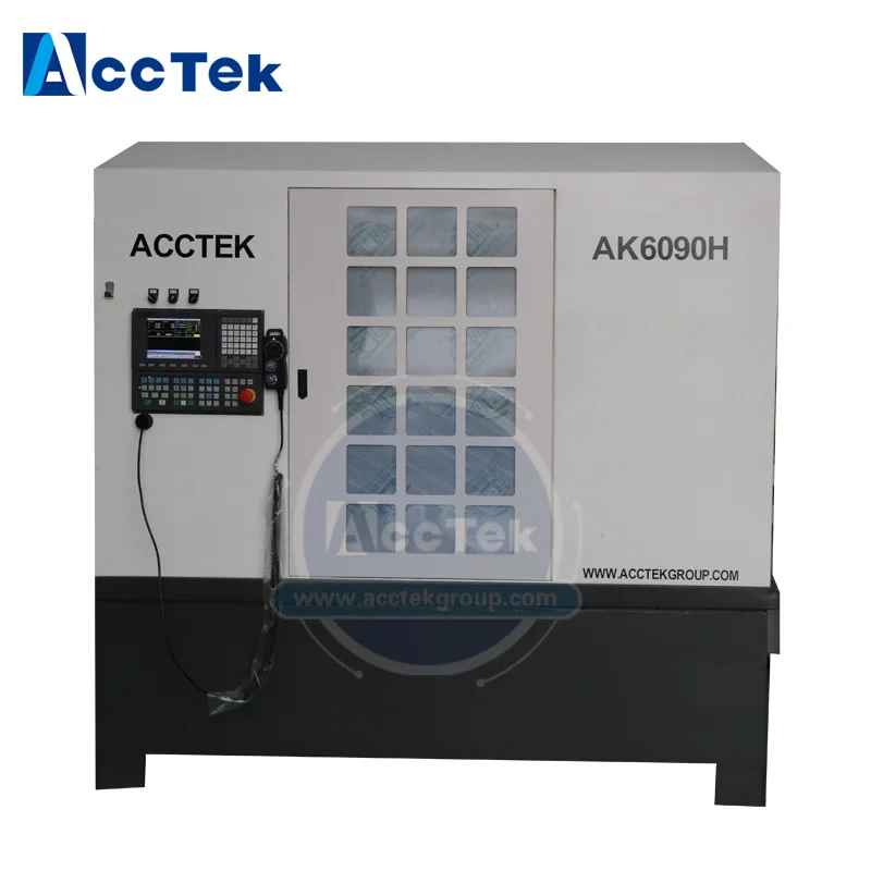 

AK6090C auto tool changer cnc router for metal Taiwan TBI ballscrew mini cnc router metal 3.2kw water cooling spindle full cover
