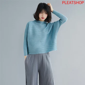 

New Style Early Autumn Bat Sleeve Tops Women's Young Korean-style Versatile Loose-Fit Long-sleeved T-shirt Women's tee shirt