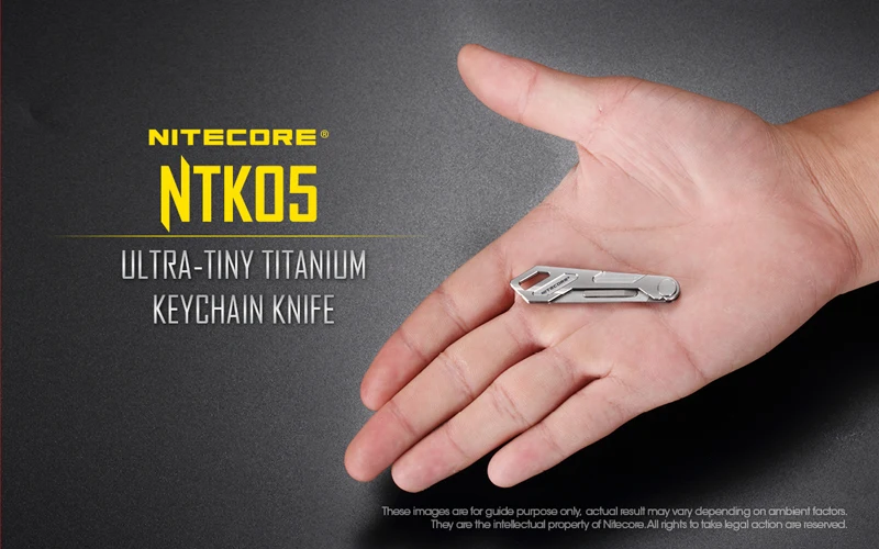 Nitecore NTK05 Titanium Keychain Knife (7)