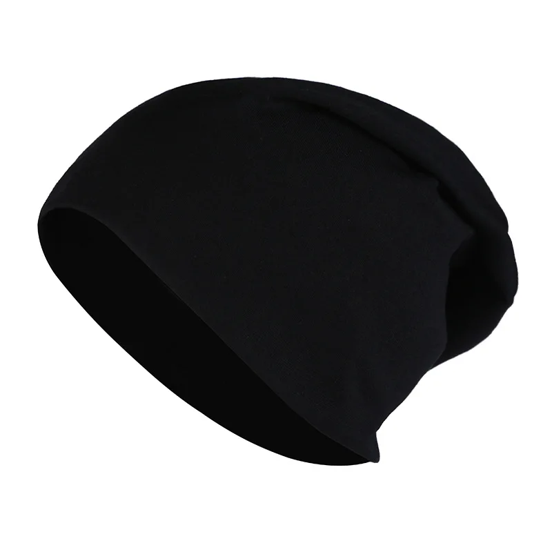 ski beanie New Men Beanies Skull Cap Winter Autumn Warm Simple Solid Color Soft Cotton Men Hat Fashion Hip hop Unisex Caps Bonnet new era skully beanie