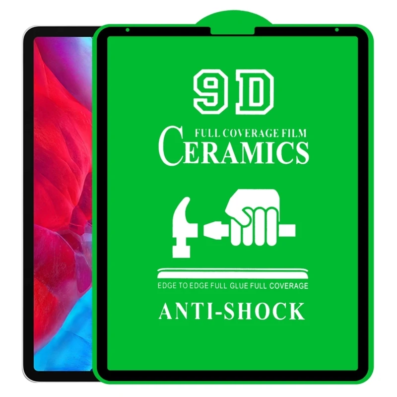Pellicola Ceramica A Colla Piena A Schermo Intero 9D Per Ipad Pro 12.9 2021