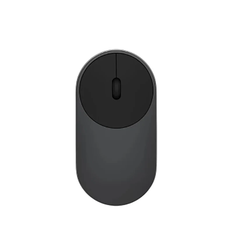 Оригинальная Xiaomi mi, беспроводная мышь, портативные игровые мыши, Alu mi nium, сплав ABS, 2,4 ГГц, Wi-Fi, Bluetooth, 4,0, управление - Цвет: Черный