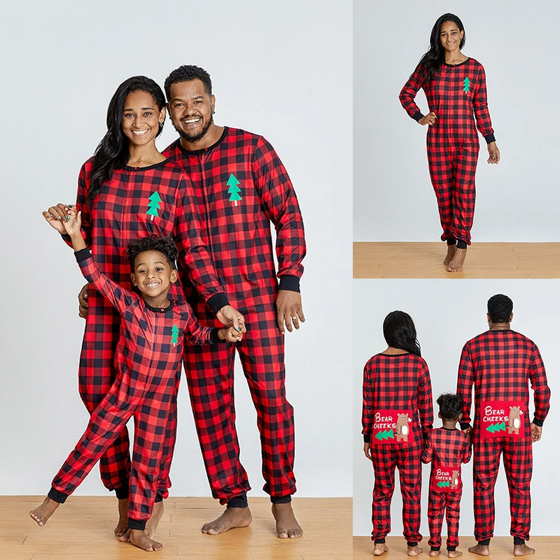 Rocwickline New Autumn & Winter Women's Pajamas Christmas Cotton Patchwork Lolita Sweet Minimalist Vacation style Loose Pajamas