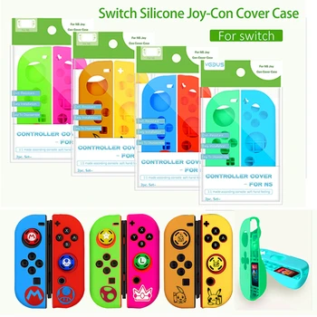 

For Nintendo Switch Joy-con Case Soft Anime Rubber Waterproof Joy Stick Cover Storage Card Ns Protective Shell Switch Accessory