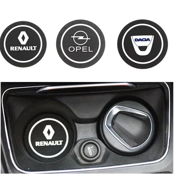

3D Fashion Car Coaster Silicone Epoxy Coaster Car Decoration For Opel Renault KIA BMW Benz Audi VW Honda Nissan Toyota