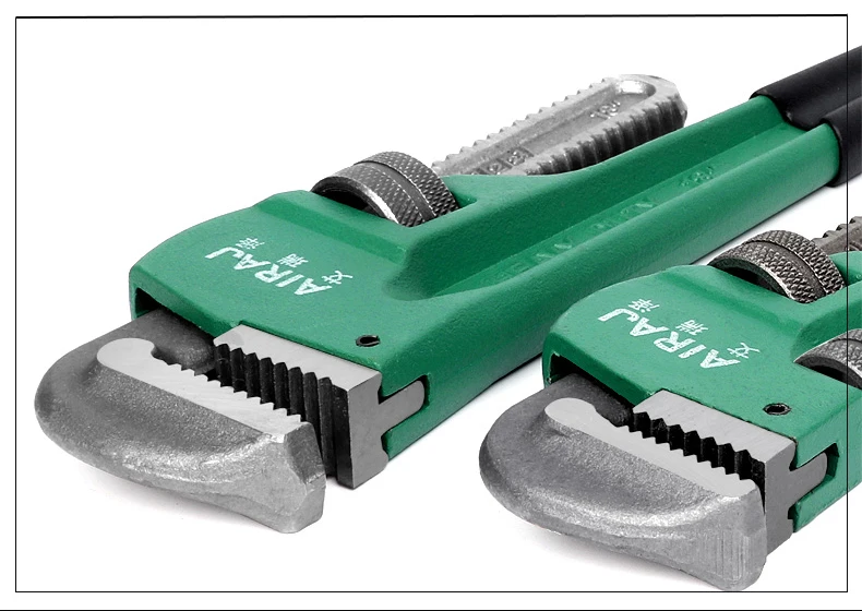 AIRAJ 8/10/12 Inch Pipe Wrench Industrial Heavy Duty Pipe Pliers Adjustable Anti-Corrosion Rust and Plumbing Wrench Repair Tools AIRAJ 8/10/12 Inch Pipe Wrench Industrial Heavy Duty Pipe Pliers Adjustable Anti-Corrosion Rust and Plumbing Wrench Repair Tools