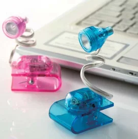

Mini LED clip light Mini reading book light Night light led e-book light