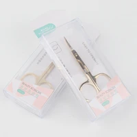 1pc Curved Head Eyebrow Scissors Makeup Trimmer Facial Hair Remover Manicure Scissors Nail Cuticle Tool Makeup Tool 2