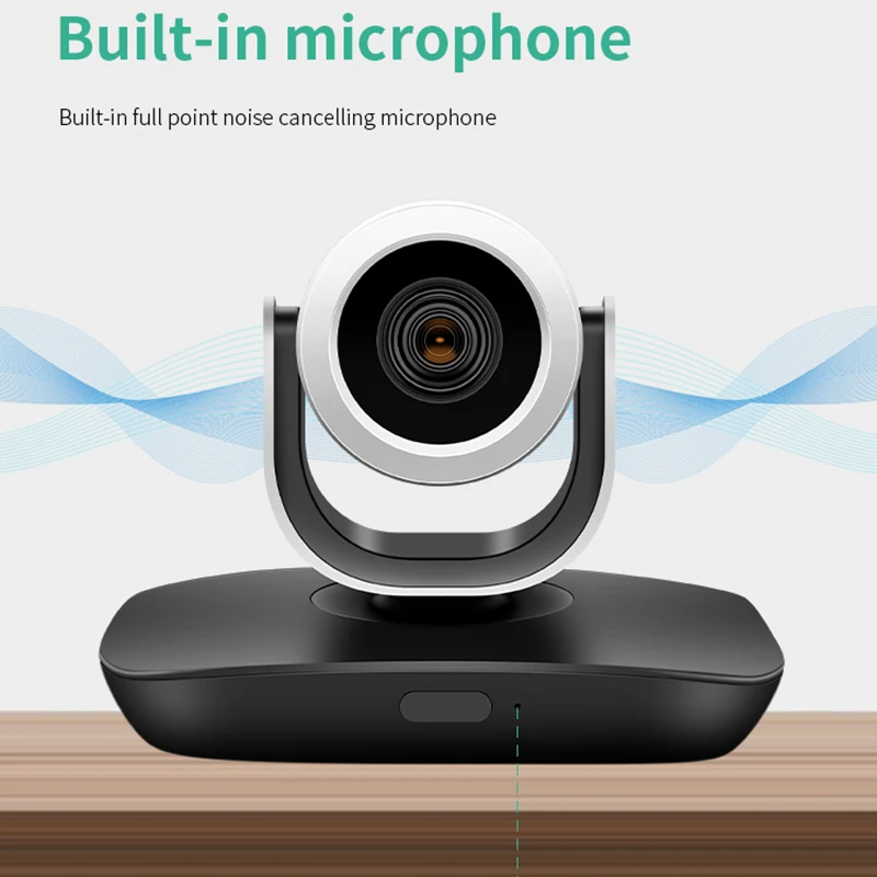1080P 30FPS USB2.0 Infrared Remote Control Video Conference Camera 18X Optical Zoom For Meeting Telemedicine Remote Teaching