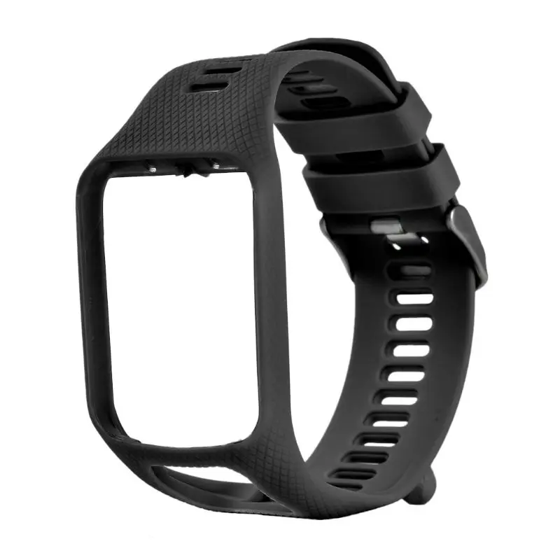 Мягкий силиконовый сменный ремешок для наручных часов TomTom Runner 2 3 Spark 3 Golfer 2 Adventurer gps Аксессуары для умных часов