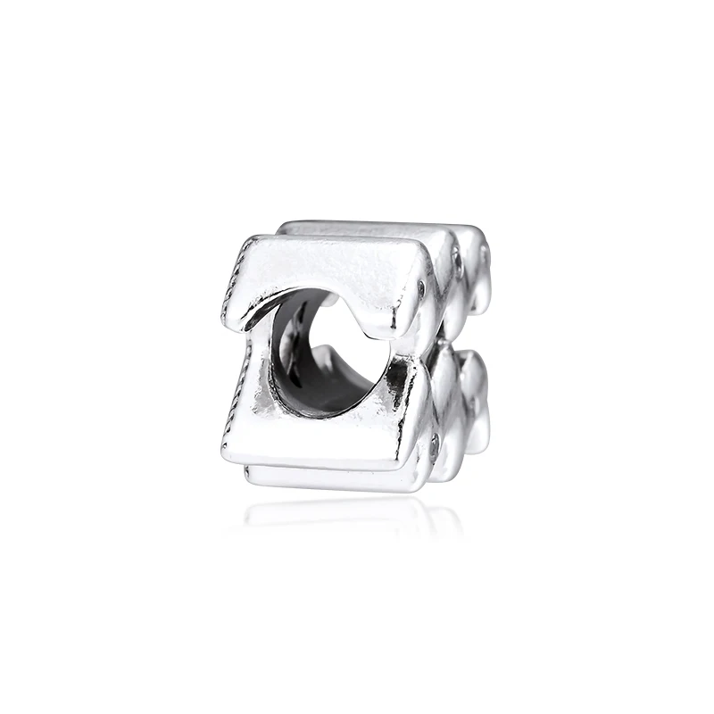 DIY подходит для браслетов Pandora Charms сверкающие бусины Зодиака Водолей 925 пробы-серебро-ювелирные изделия