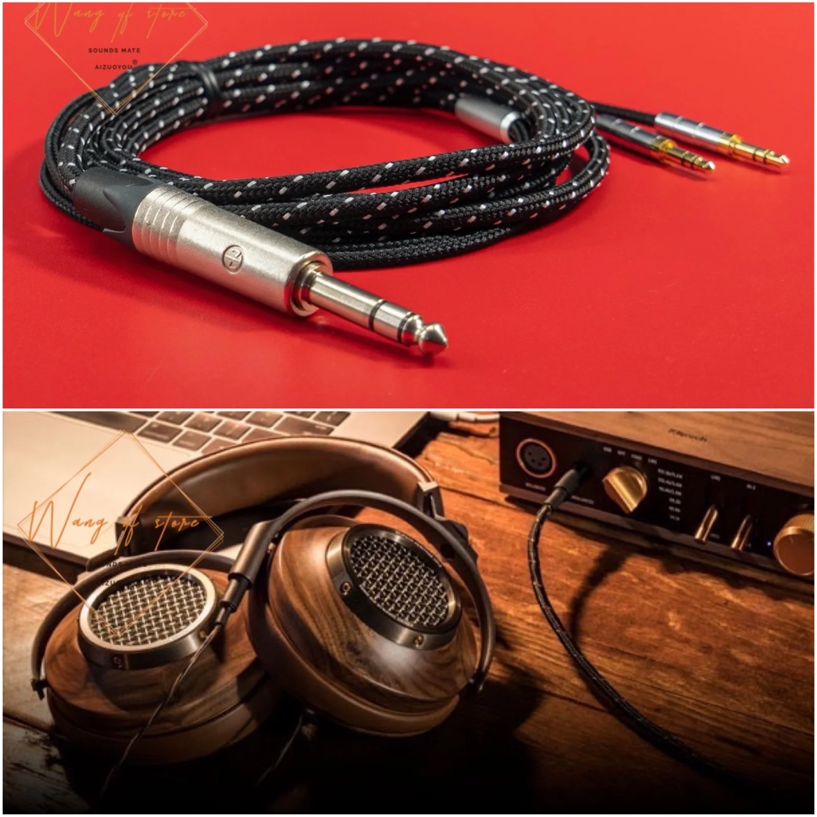 

Сбалансированный Hi-Fi аудиокабель для наушников Klipsch Hp 3 Klipsch Heritage HP-3 Neutrik штекер 6,3 мм 6,35 мм 1/4 дюйма 2,5 м