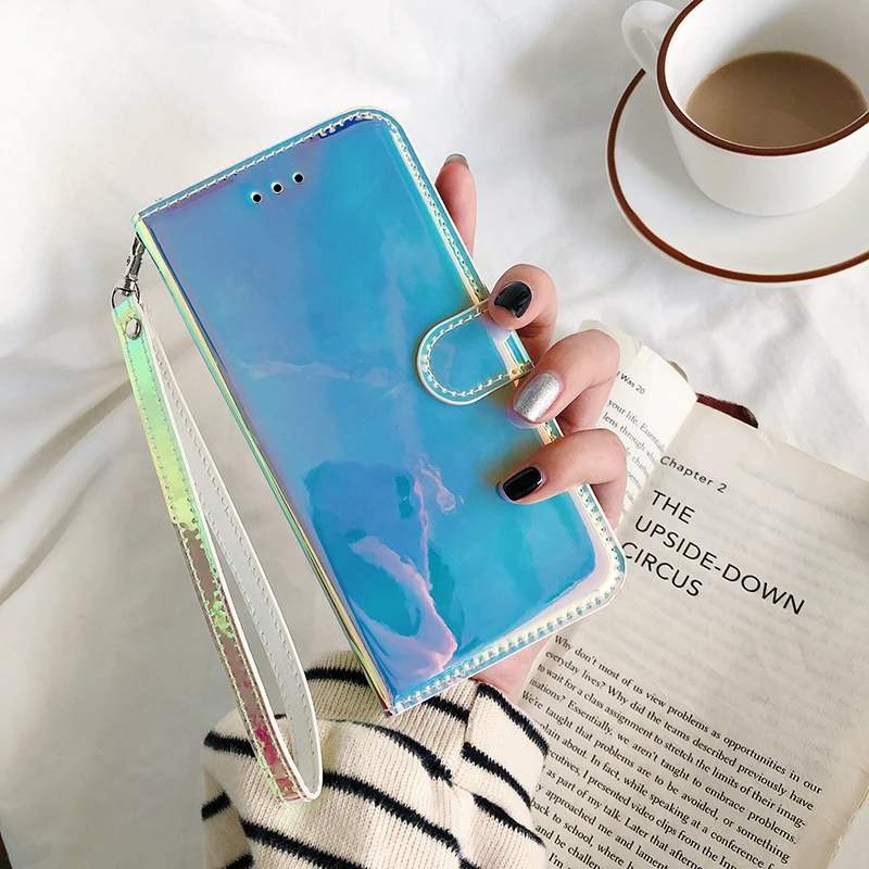 Зеркальный флип-чехол для телефона samsung Galaxy S10 S9 S8 Plus 10E кожаный чехол s для samsung Galaxy Note 10 10+ 10Pro M10 M30S чехол