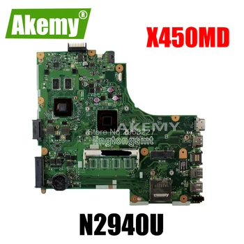 

X450MD Motherboard N2940U REV2.0 For Asus X450MD X450M X452M Laptop motherboard X450MD Mainboard X450MD Motherboard test 100% OK