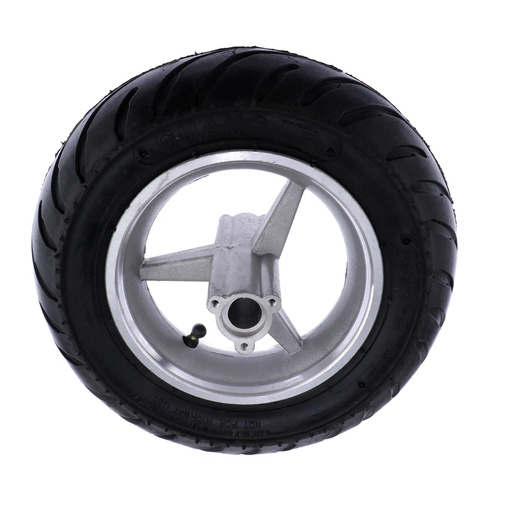 110/50-6.5 Pocket Bike Rear Tyres Wheel Tire and Rim Set Fit for 2 Stroke 47 49cc ATV Repair Parts