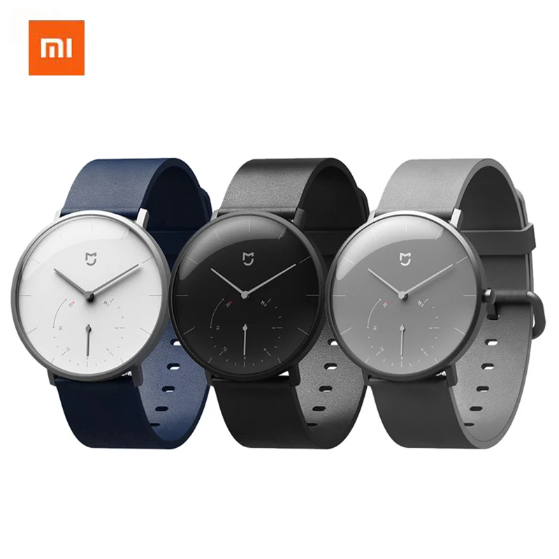 

Original Xiaomi Mijia Quartz Smart Watch Pedometer Couple Waterproof Fashion Smart Men Watch Women Smartwatch 3colors