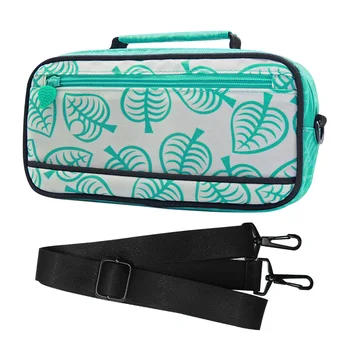 

Portable Carrying Case Travel Pouch Soft Storage Bag Bump Protection Shoulder Bag with Grips for Switch