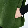 Plus Size Autumn Women Polar Fleece Fabric Vest Large Sleeveless Jacket Fashion Zipper Women's Leisure gilet 6