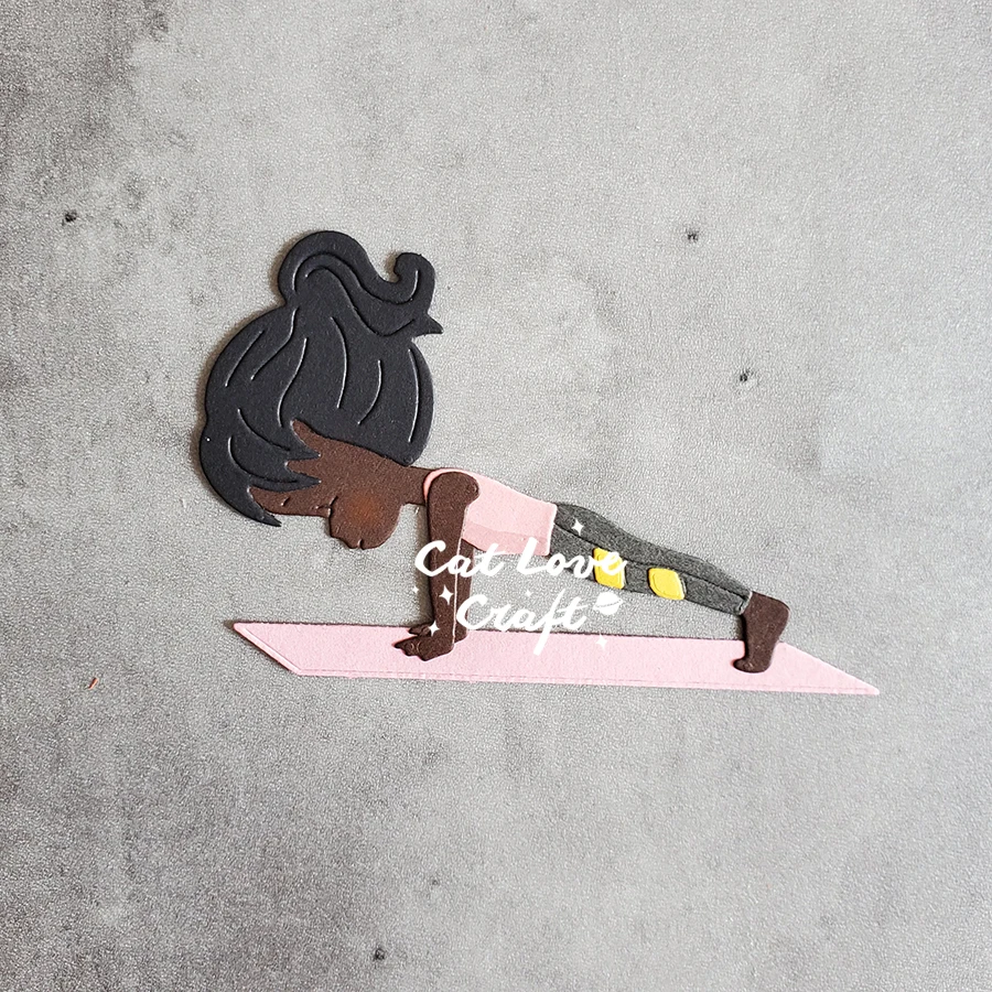 Catlove 판자 스포츠 운동 금속 절단 다이 스크랩북 스텐실 다이 컷 카드 만들기 DIY 공예 엠보싱 2020 년 새로운 다이