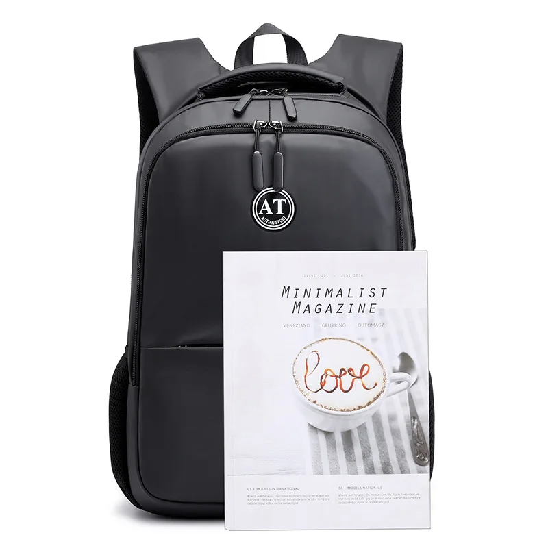 

Hot Selling Men Large-Volume Extraposition USB Charging Artificial Bearing System Business Casual Backpack