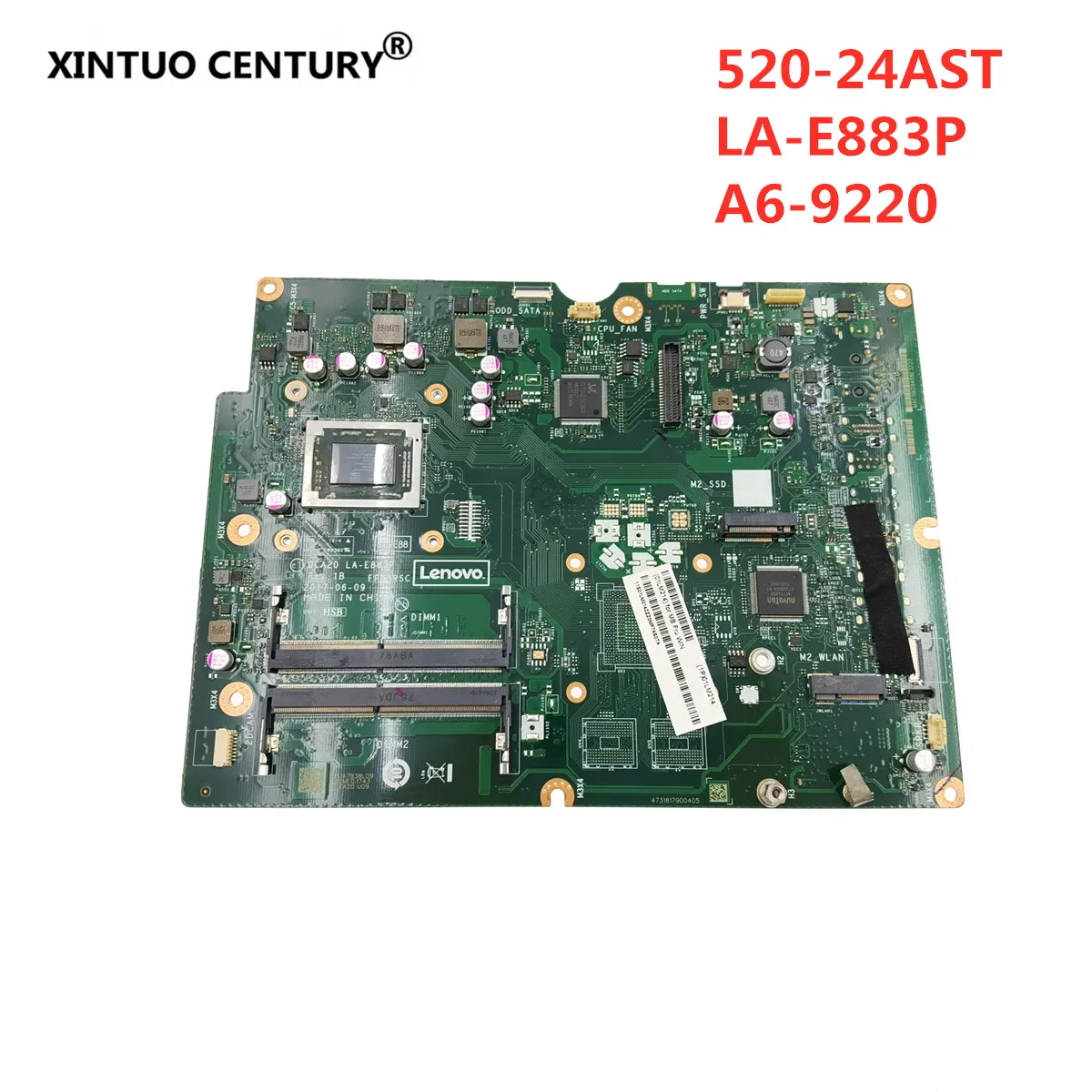 LA-E883P для Lenovo AIO 520-22AST 520-24AST материнская плата A10 A9 A6 UMA с процессором A6-9220 DDR4 100% тесты