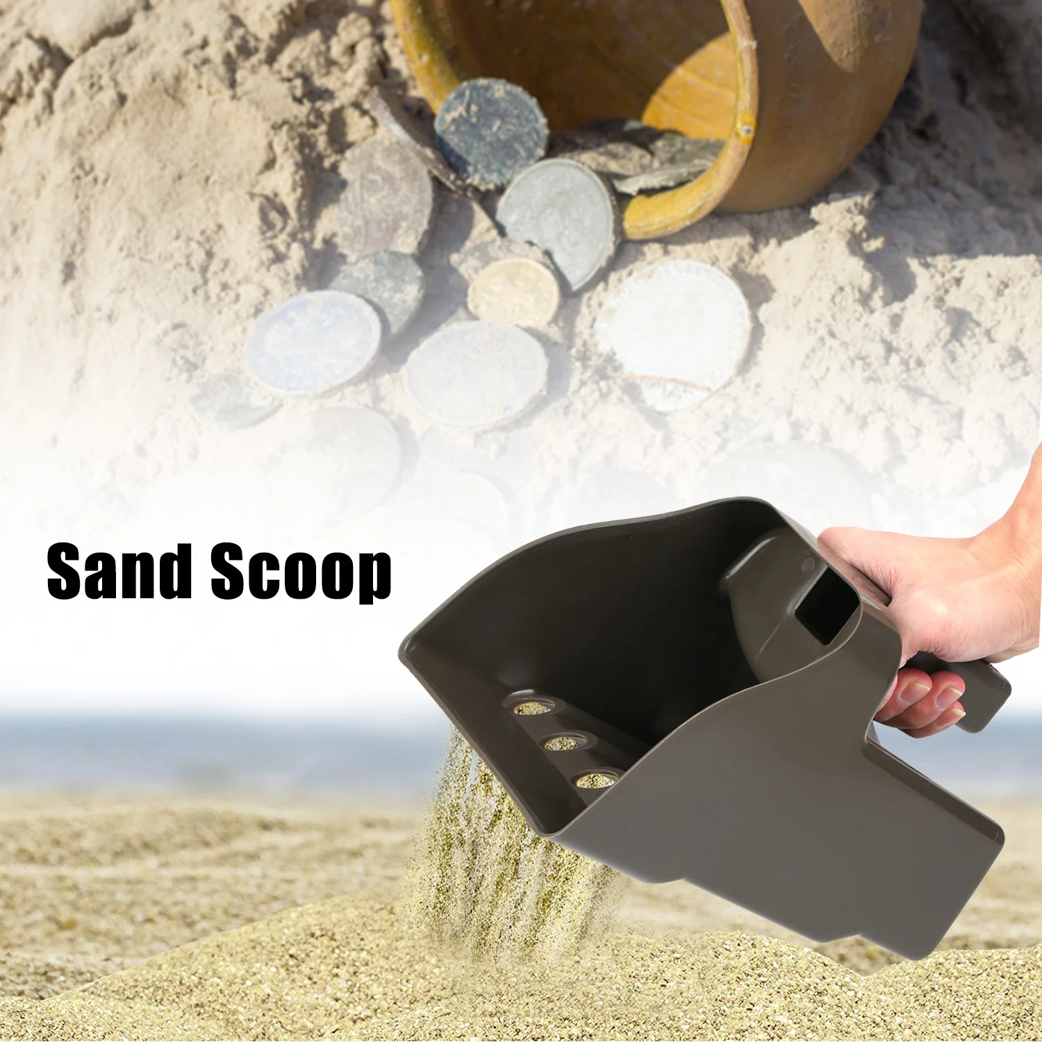 Металлоискатель Pinpointer Sand Совок Золотое сокровище детектор комплект лопат инструмент копания аксессуары для металла обнаружения сокровища