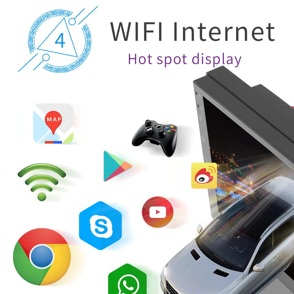 2 DIN MP5 автомобильный Радио плеер Bluetooth gps сенсорный экран стерео радиокамера Поддержка Android IOS система изображения подключение 178*100*60 мм