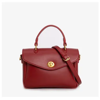 

2020 women Fashion retro solid color messenger bag casual single shoulder crossbody bag commuter handbags
