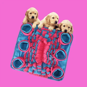 

Dog Sniff Training Mat Smell Pad Food Slow Feeding Release Stress Pet Blanket Relieve Stress Nosework Interactive Toys Pet Toys