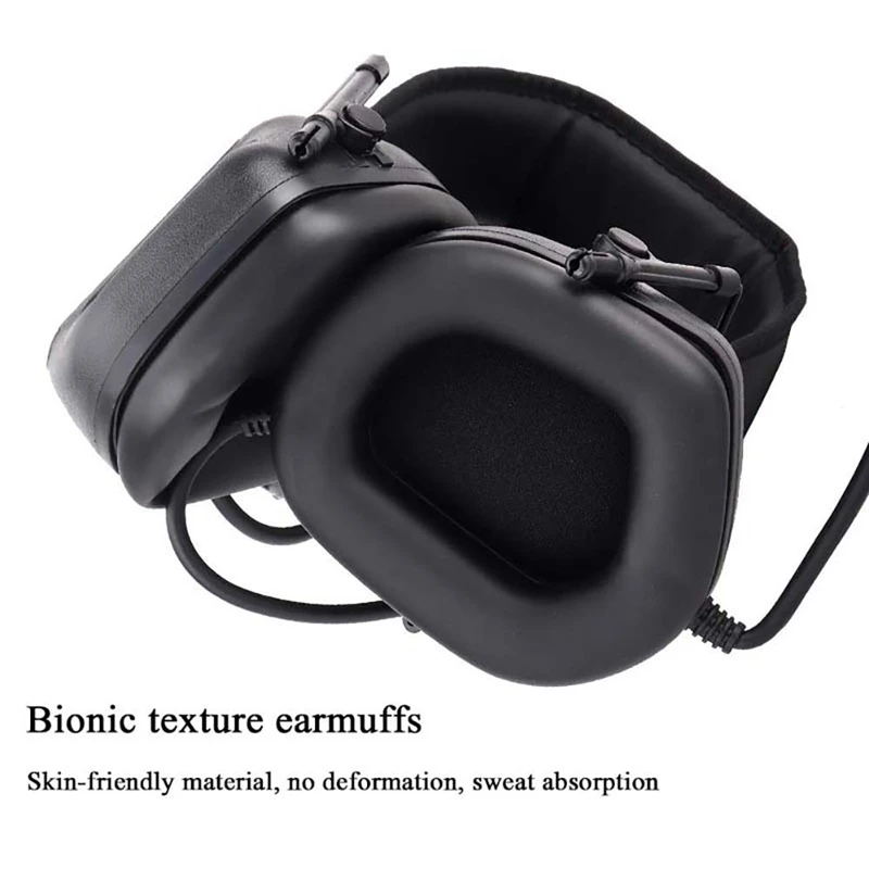 Тактические наушники шумоподавление звукосниматель гарнитура охотничья игра аксессуары наушники шлем адаптер IPSC наушники
