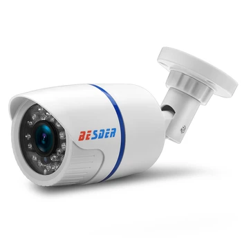 

BESDER H.264 HD 720P IP Camera 1MP Outdoor IR 20m Security Waterproof Night Vision P2P CCTV IP Cammera ONVIF IR Cut XMEye App