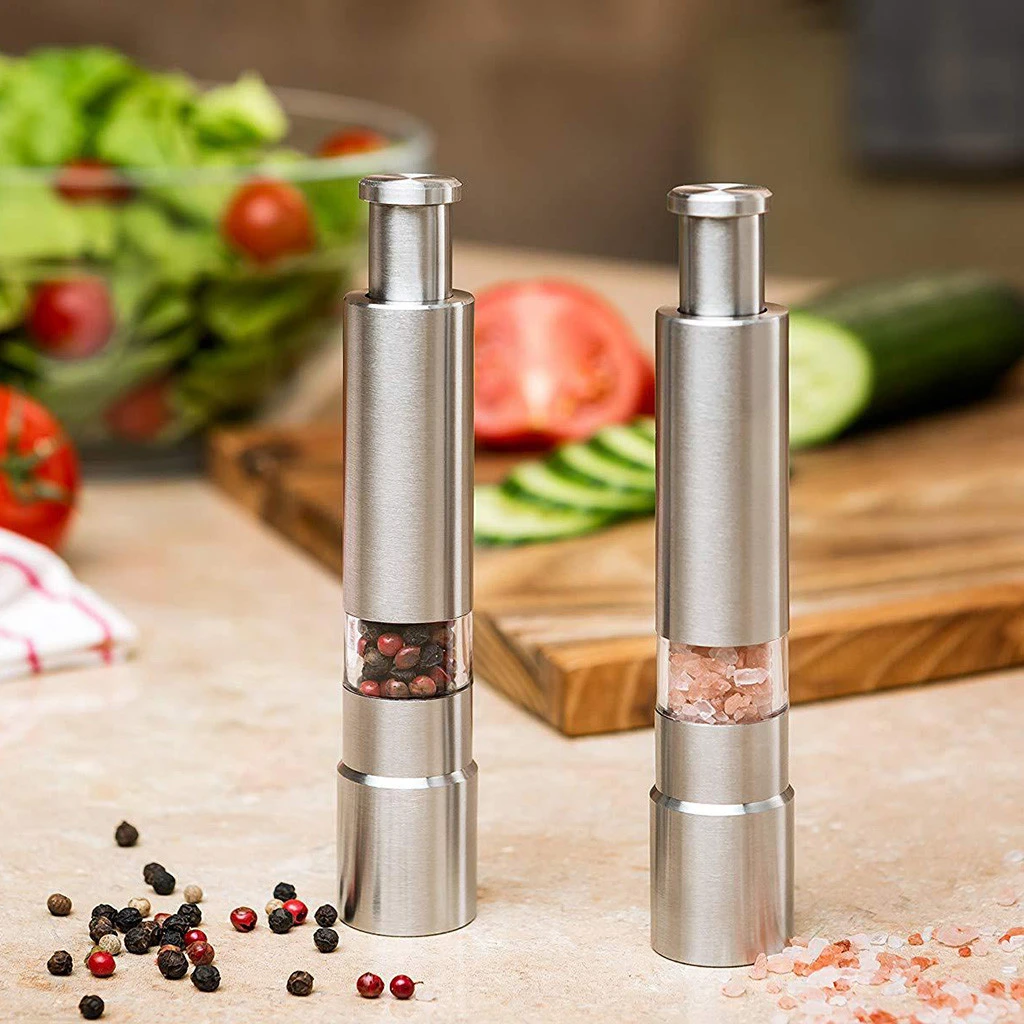 Manual Hand Salt Pepper Grinder Herb Spice Mill Kitchen Tool Cooking Accessories 