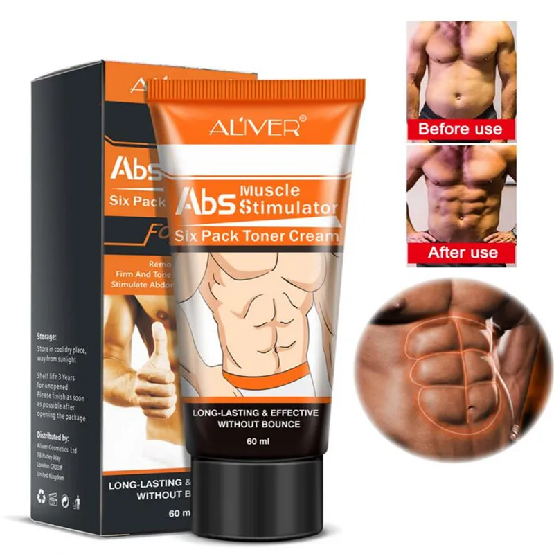 

ALIVER Abdominal Muscle Ointment Fat burning massage slimming cream Solution and Fat Reduction Ointment for Men and Women
