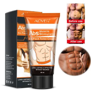 

ALIVER Abdominal Muscle Ointment Fat burning massage slimming cream Solution and Fat Reduction Ointment for Men and Women