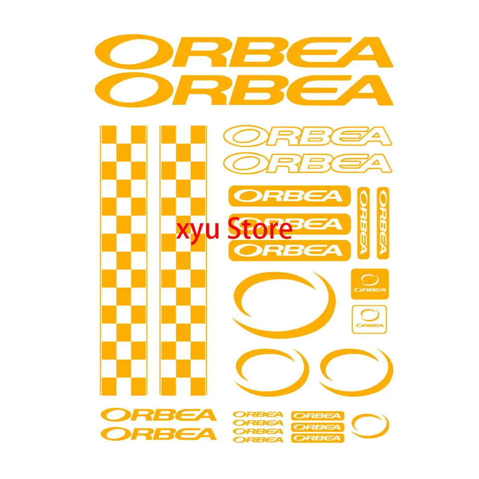 Kit Stickers Autocollants Orbea Pour VTT, Vélo, BMX - Laser - Neuf
