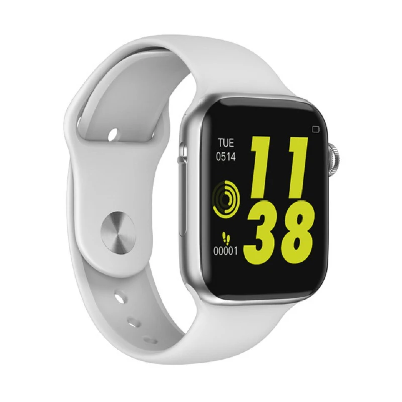 White W34 Bluetooth Смарт часы с функцией вызова ЭКГ пульсометр Часы SmartWatch iwo 8 lite для мужчин и женщин для Android iPhone PK iwo 8 10 Часы - Цвет: White