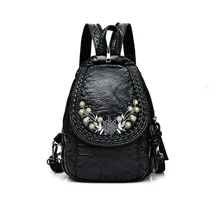 Рюкзак женская сумка корейский стиль Pu Повседневный маленький рюкзак женский стиль стиральная нагрудный рюкзак напрямую от производителя Se