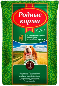 

NATIVE NATIVE FOODS FEED hypoallergenic adult dogs of all breeds with lamb and rice 23/10